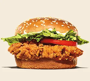 Burger King Chicken Menu - Tendercrisp
