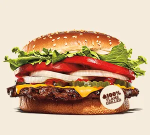 Burger King - Whopper With Cheese