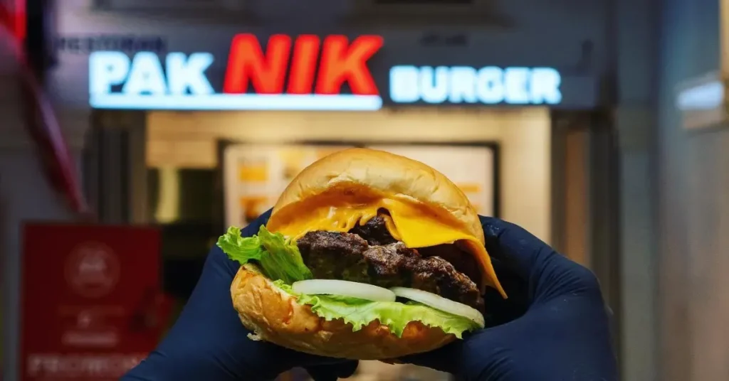 Pak Nik Burger Menu