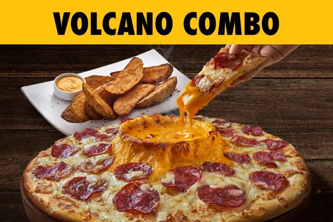 Domino Pazza menu - Volcano Combo