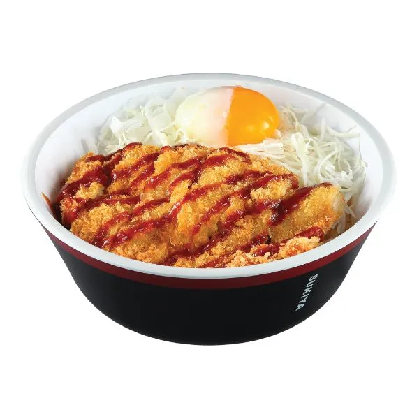 Chicken Katsu Don Sukiya menu
