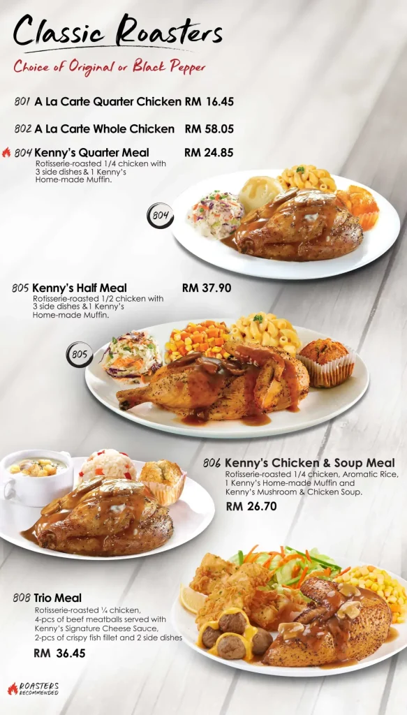 KENNY ROGERS ROASTERS CLASSIC ROASTERS