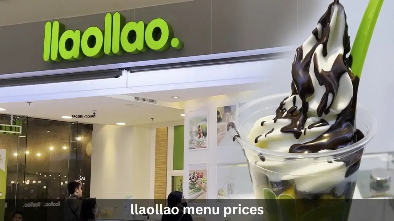 Llaollao Menu