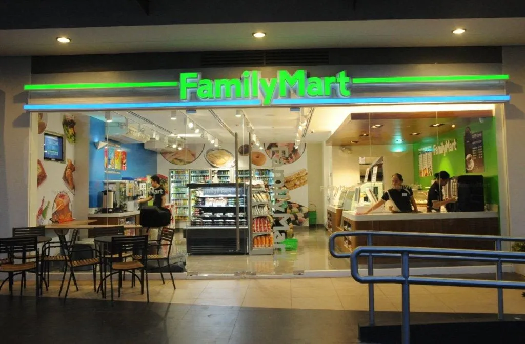 Family Mart menu