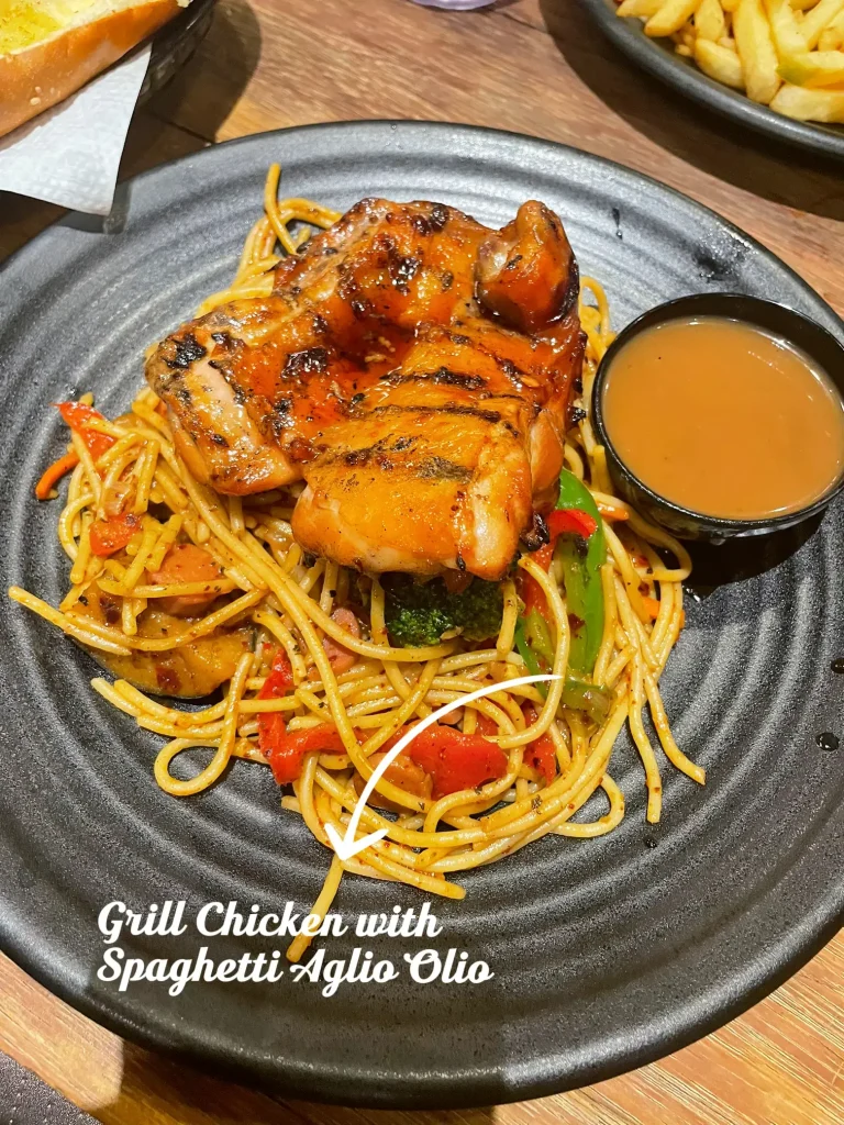 Melantak Steak Hub Combo Spaghetti Menu