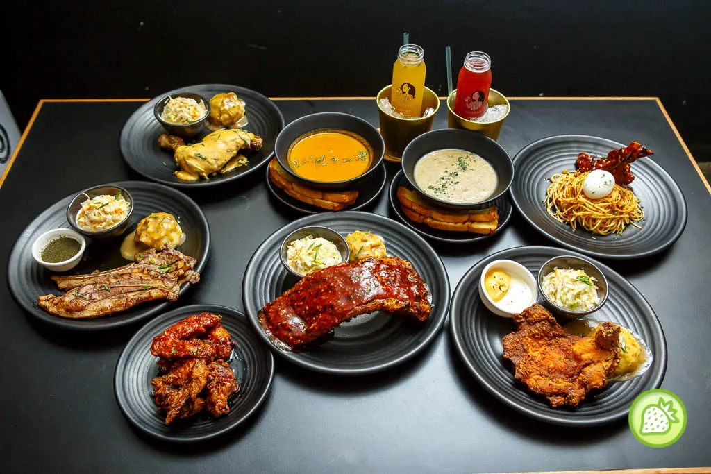 Down to Bones Menu