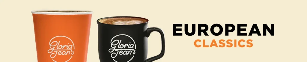 Gloria Jeans Coffee European Classic Menu