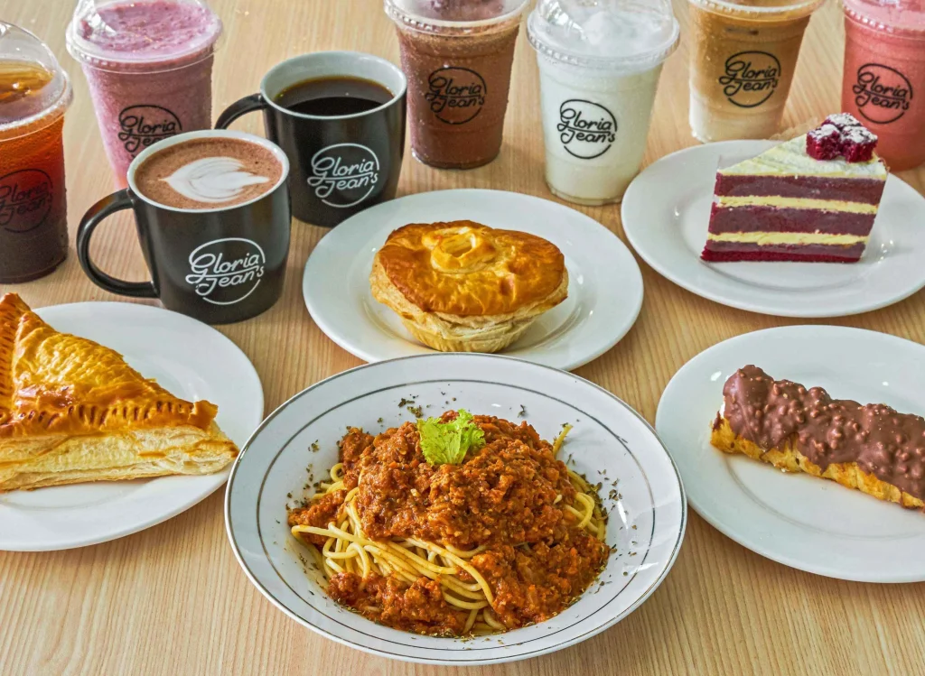 Gloria Jeans Coffee Puffs Menu