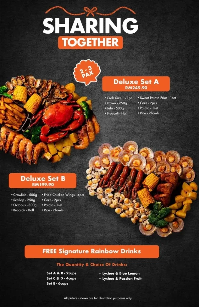 Shell Out SET DELUXE Menu