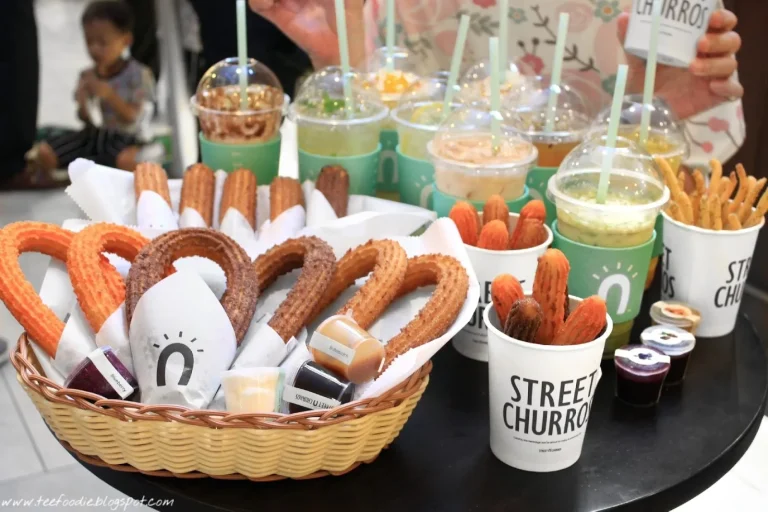 Street Churros menu