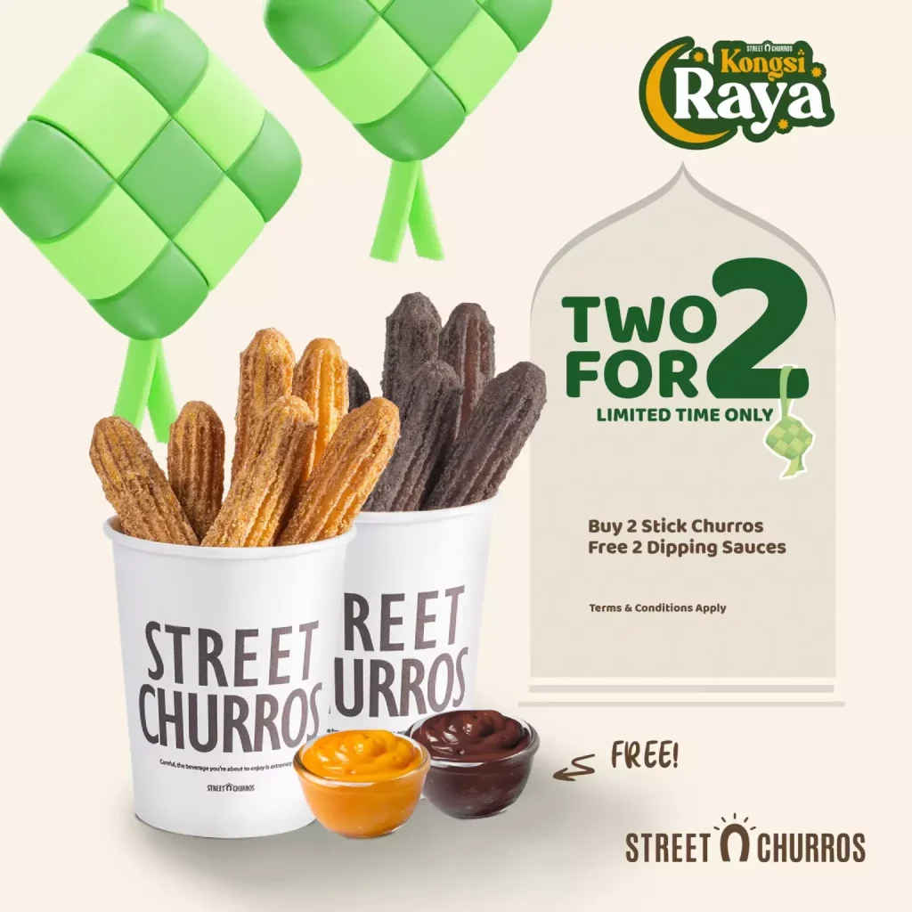 Street Churros Menu
