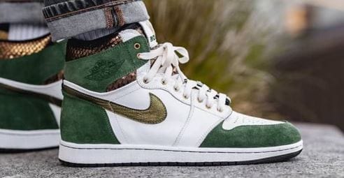 Air Jordan 1 Mm High Galatic Jade Womens Lifestyle Shoes