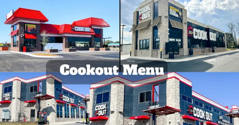 Cookout Menu: Classic American Fast Food Favorites!